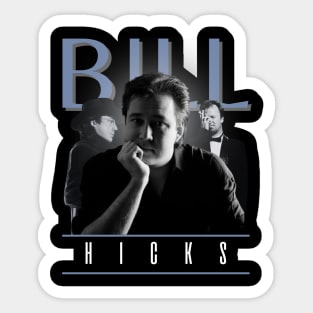 Bill hicks +++ 80s retro Sticker